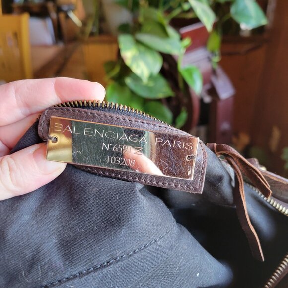 Balenciaga first bag in dark brown - Picture 8 of 8